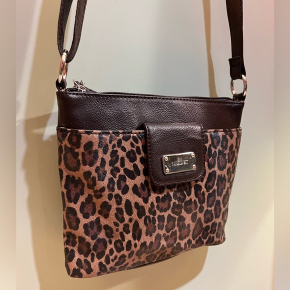 Nine West Cheetah Crossbody Purse - Picture 3 of 10